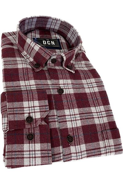 dcn giyim 1985 Men's Classic Cut Wool Shirt-Dcn2