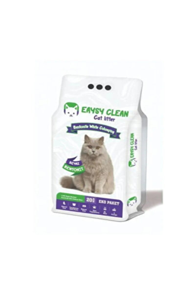 eaysclean Eaysyclean Mükemmel Kokusuz İnce Taneli Kedi Kumu 20 Lt.