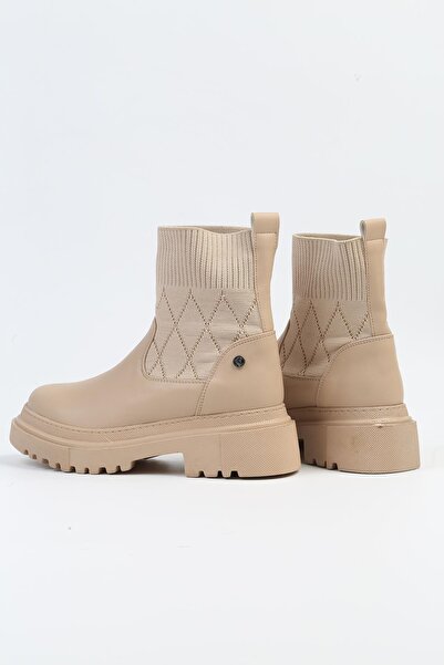 Pierre Cardin ®|PC-52561 - 3959 Krem - Kadın Bot