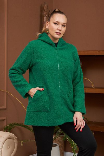 Women's plus hotsell size fleece cardigans