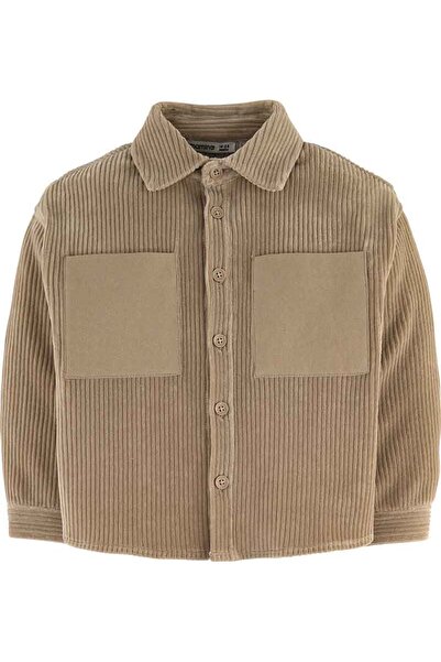 İdilbaby&Mamino MAMİNO ERKEK ÇOCUK KADİFE GÖMLEK 15950