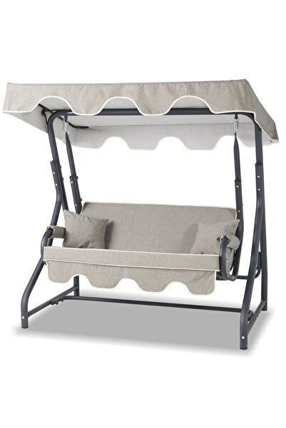 Erinöz Morus 2 Kişilik Sabit Salıncak - Bahçe Balkon Teras Salıncağı - Kırçıl...