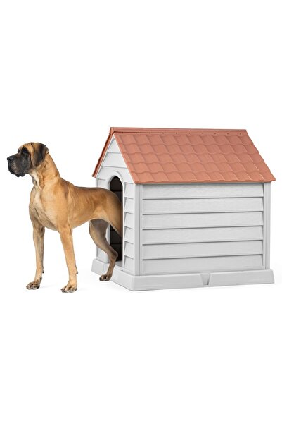 Şenyayla Plastik XXL Büyük Boy Plastik Köpek Klübesi Büyük Irk