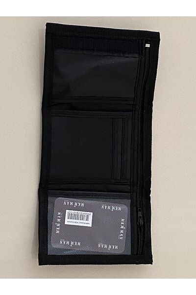 firdevsi hobi Mkm Men's Fabric Wallet