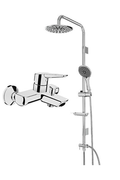 Artema Flo S A41937 Banyo Bataryası Tema Paslanmaz Çelik Yağmur Tepe Duş Seti...