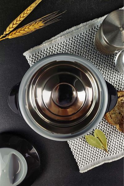 Digithome Food Thermos with Stainless Steel Chamber 500 ml Black - Ckr3148 C320.025
