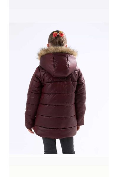 Verscon Fleece Hooded Girl's Coat