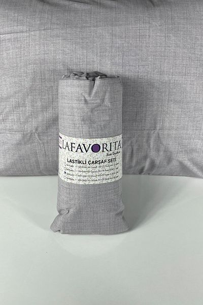 Lafavorita ملاءة واحدة جاهزة + 1 كيس وسادة