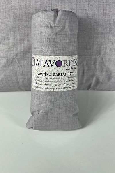 Lafavorita ملاءة واحدة جاهزة + 1 كيس وسادة