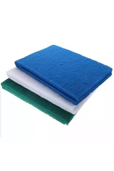 Badem Akvaryum Akvaryum Biyolojik Filtre Yünü Filtre Pedi 1 Adet 30x18x2 Cm