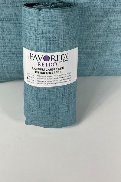 Lafavorita Cearșaf elastic unic + 1 față de pernă