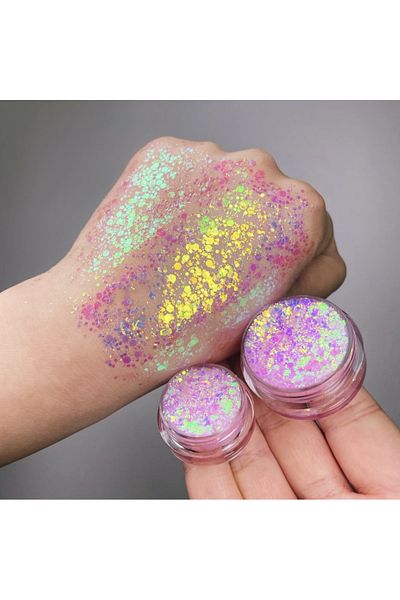 Serashine Face Glitter Face Glitter Makeup Glitter Shimmer Shiny Gel Body Glitter