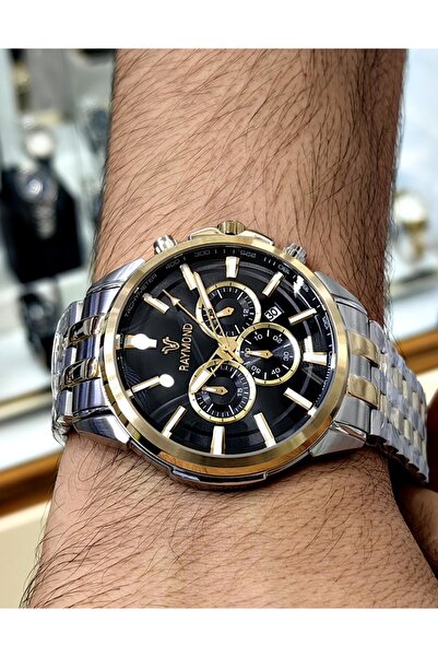 Raymond Steel Men's Wristwatch