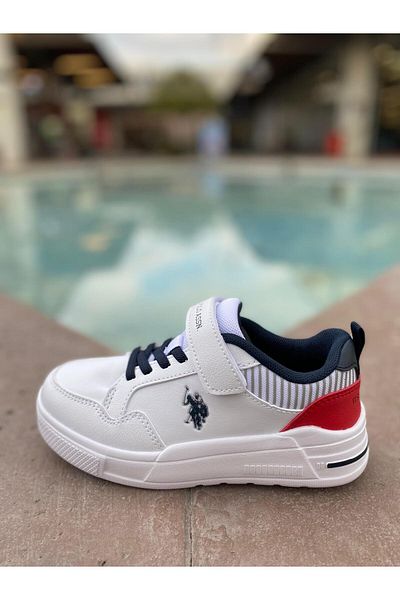U.S. Polo Assn. U.S. POLO KIDS SPORTS SHOES1392234 THALES JR 3PR WHITE