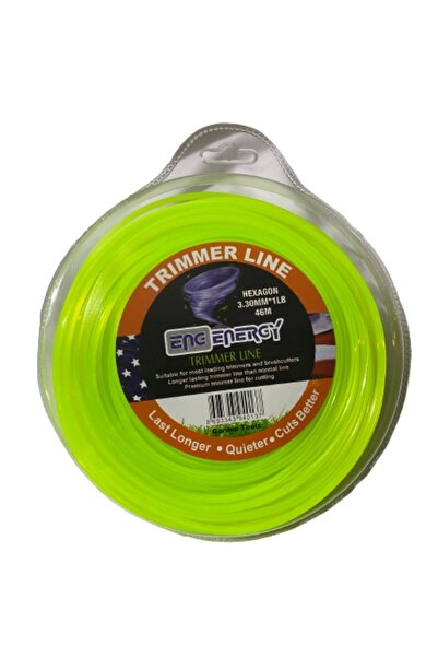 Eng Energy Tırpan Misinası Sarı 3.30 Mm 6 Köşe 46 Mt