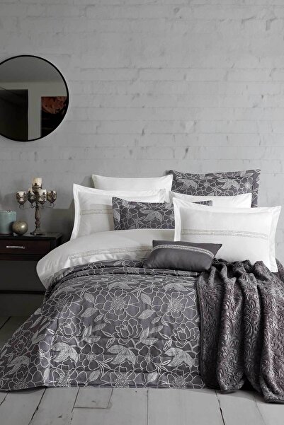 Elart Vals Çeyiz Paketi 11 Parça Antrasit