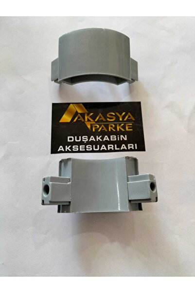aym akasya yapı market DUŞAKABİN KÖŞE TAKOZU BELLA SERİSİ 2 ADET GRİ RENK
