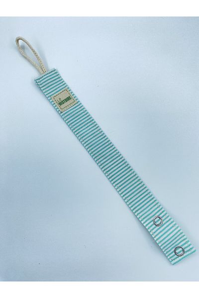 Le Petite Histoire Pacifier Hanger - Pacifier Chain 100% Cotton - Washable