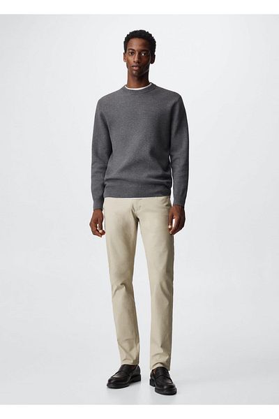 MANGO Man Slim Cut τζιν παντελόνι Serj
