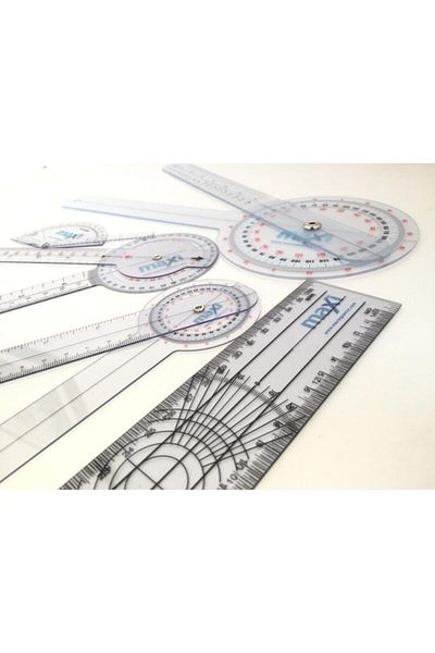 MAXİ Pocket Goniometer, Ruler Goniometer 20 Cm