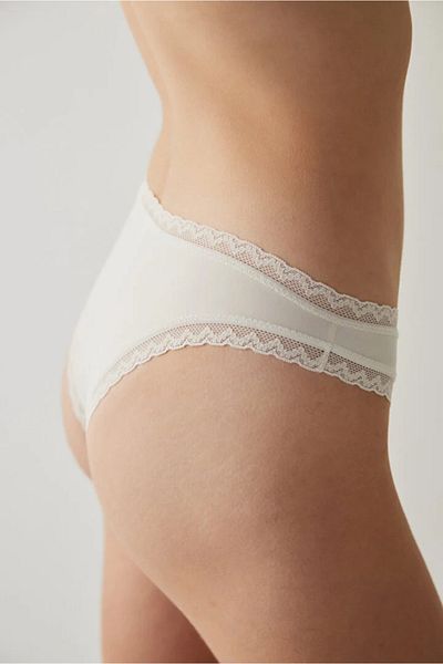 Penti Easy Micro Lace Μπλε Βραζιλιάνικο εσώρουχο