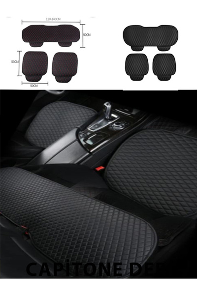 Genel Markalar honda cıvıc fc5 Uyumlu Araç,Araba,Oto 3 lu Minder Seti siyah