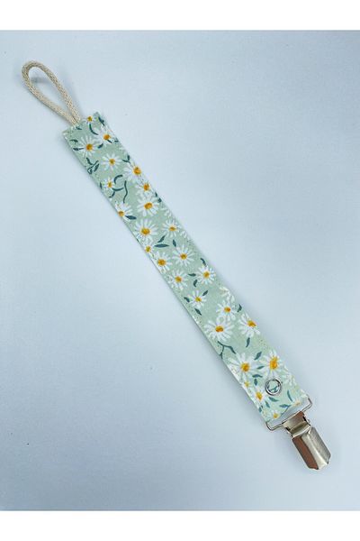 Le Petite Histoire Pacifier Strap Pacifier Chain 100% Cotton Washable