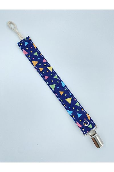 Le Petite Histoire Pacifier Hanger - Pacifier Chain 100% Cotton - Washable