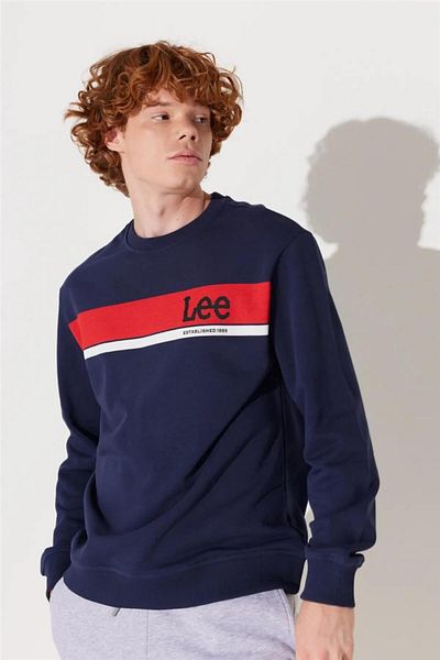 Lee L232501 410 Lacquered Men's Creepy Collar Sweatshirt