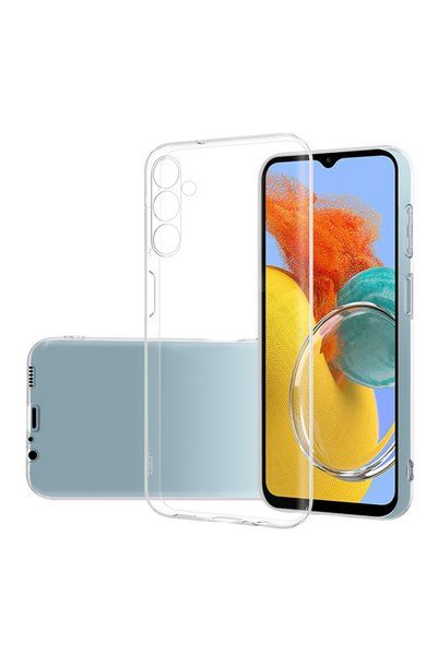 GRABONO حافظة متينة ومرنة وشفافة عديمة اللون متوافقة مع هاتف Samsung Galaxy M14