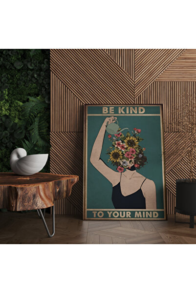RUGSMODERN Kanvas Tablo Antik Tarot Temalı Kendine Nazik Ol