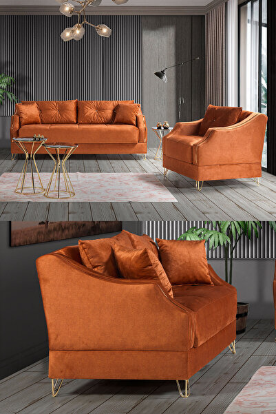 Eymense Almoda Çekyatlı Koltuk Takımı 3 3 1