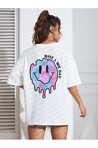 Adrift Desen animat și design grafic Tricou supradimensionat Seria desene ani...