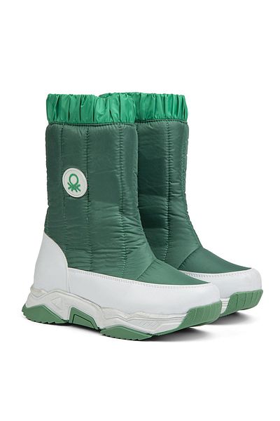 Benetton ® |   BN-70002 - 3256 Πράσινα -Παιδικά Μποτάκια