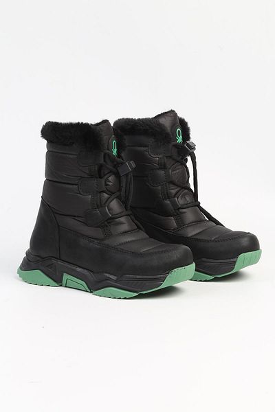 Benetton ®| BN-50047 - 3256 أسود أخضر - أحذية للأطفال
