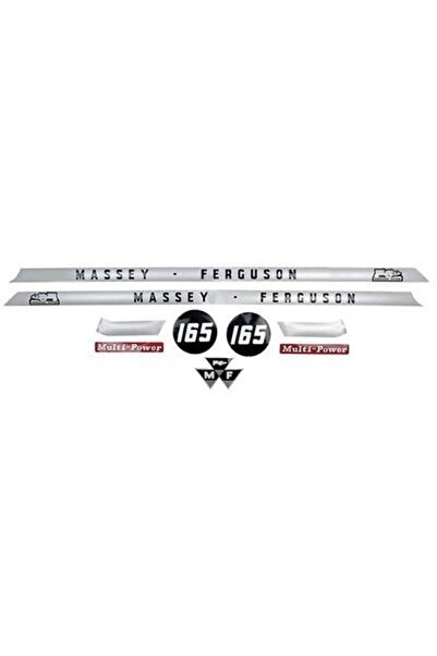 PARÇA KAPIMDA Massey Ferguson 165 Yan Yazı Takımı Kutulu 9 Parça Multı Power Mat Gri Renk