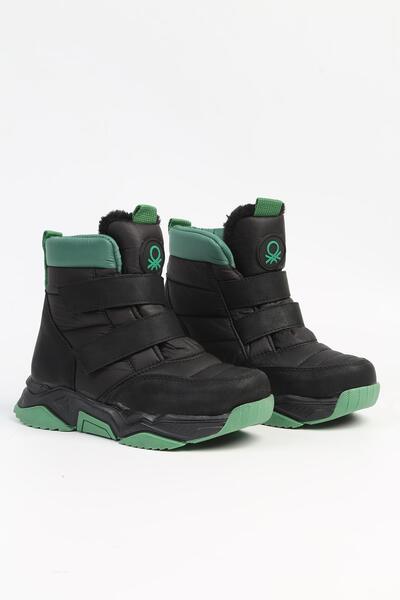 Benetton ®| BN-70000 - 3256 Black Green - Kids Boots