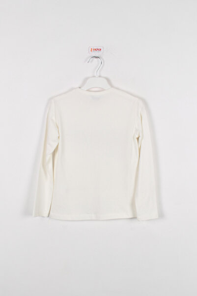 incity Girl's Sequin Detailed Paris Long Sleeve T-shirt