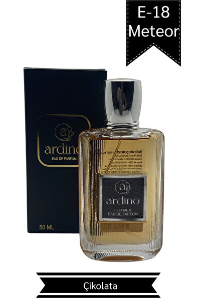 ARDİNO Erkek Parfümü Edp E-18 Meteor 50 ml - Çikolata Kokusu