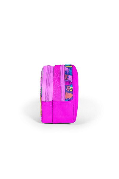 Coral High Canan Two Compartment School Pencil Bag - Girl