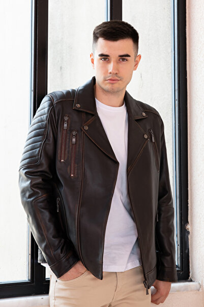 Hodore Vinny Erkek Deri Ceket