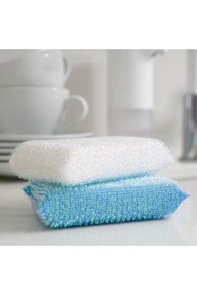 MiniHome York Bacteria Stop Antibakteriyel Hassas Yüzeyler Için Ovma Süngeri 2 Adet