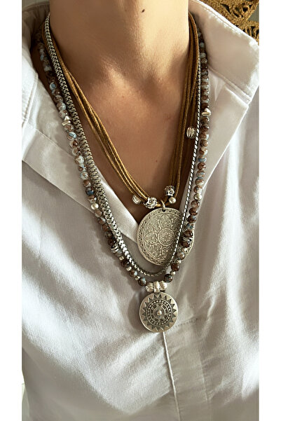 by özllem Bohem Tasarım El Yapımı Kolye Set