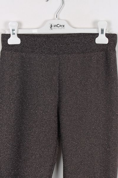 incity Pantaloni de trening Jogger cu sclipici pentru fete cu talie elastică