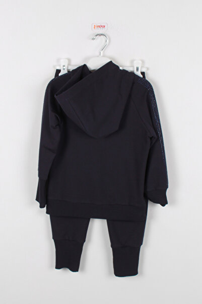 incity Girl's Sleeves Stone Detailed Tracksuit Set (2 Pieces)