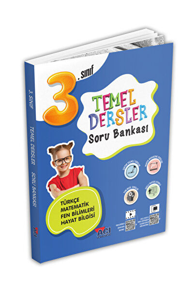 Açı Yayınları 3.Sınıf Temel Dersler Soru Bankası