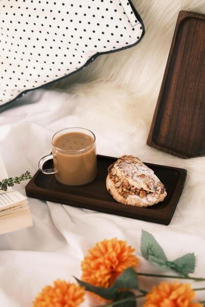 Demwood 12x22 Ebatında Dikdörtgen Çok Amaçlı Ahşap tepsi sunumluk çerezlik organizer