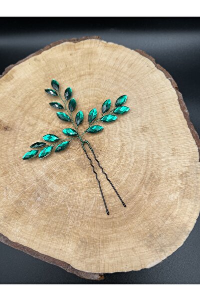 gelinmz Sa kamenčićima Štipaljka za kosu sa zubastim ivicama za mladence