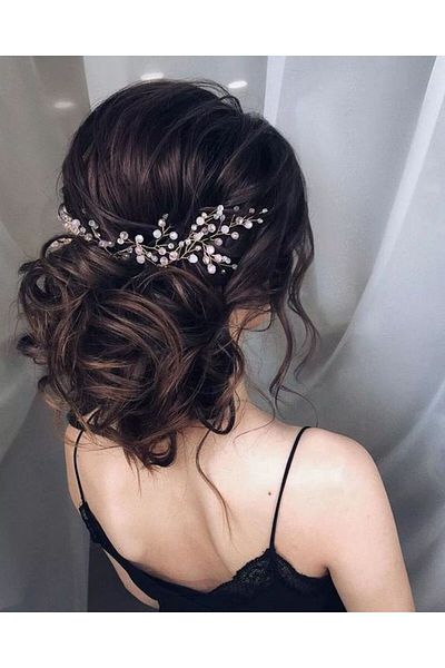 bbays new trend تاج رأس العروس، تاج الزفاف، إكسسوار شعر تاج الزفاف، إكسسوار شعر الزفاف، إبزيم العروس