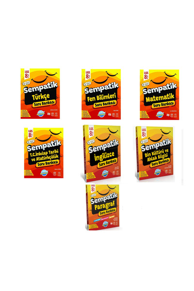 Ünlüler Karması ÜNLÜLER KARMASI 8.SINIF SEMPATİK SERİSİ 7 KİTAP